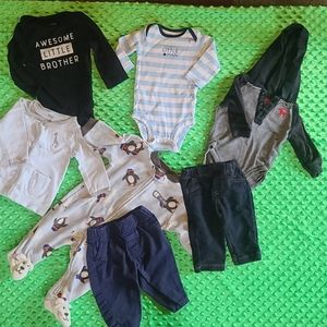 Baby boy 3 month fall/winter lot